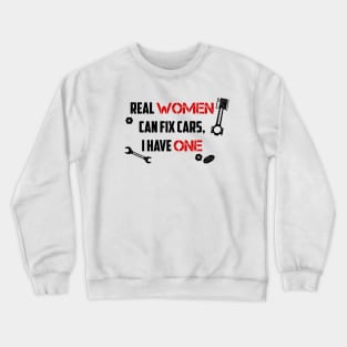 Real car women Crewneck Sweatshirt